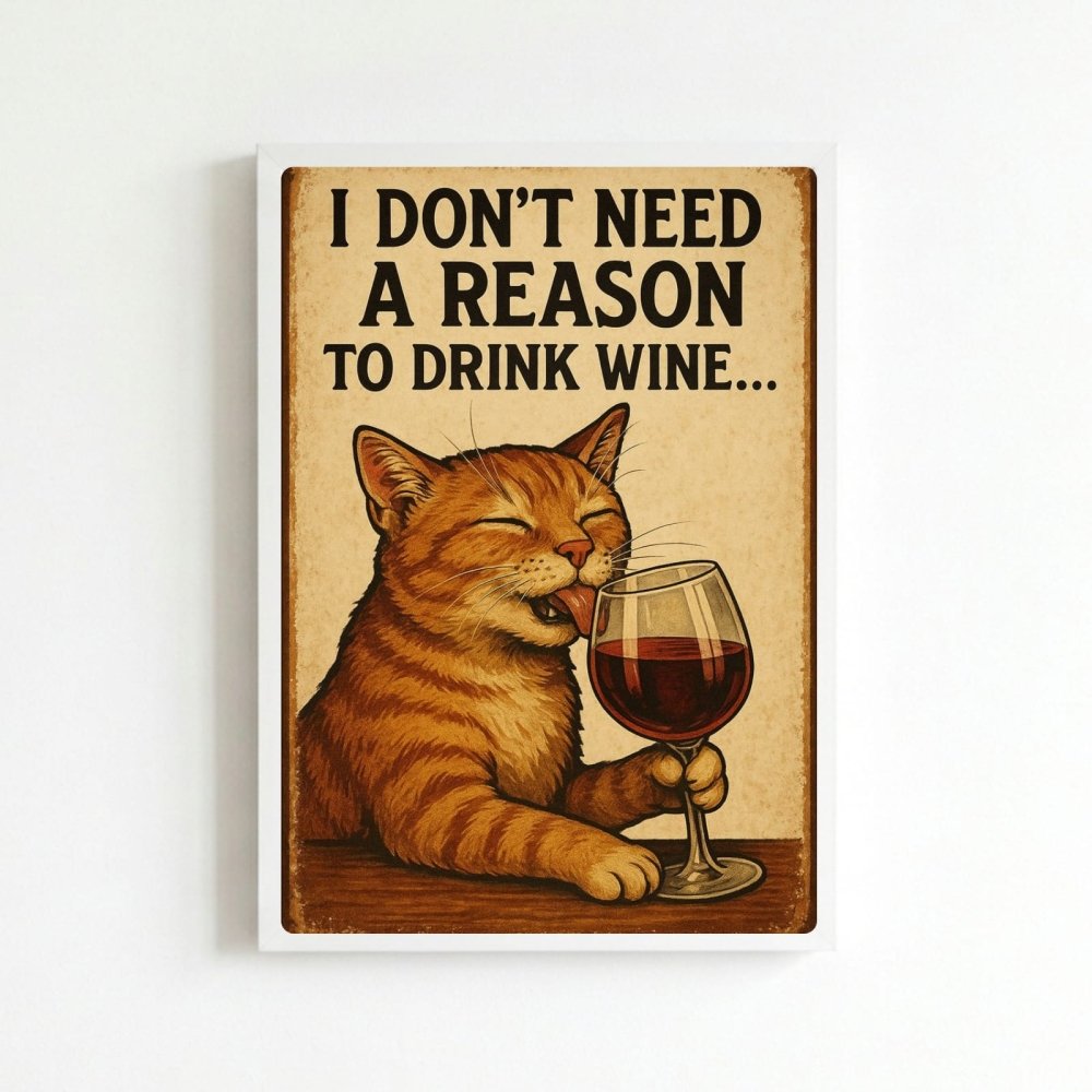 cat, bar and restaurant decoration - Vibes Districtcat, bar and restaurant decoration poster BiancoVibes District
