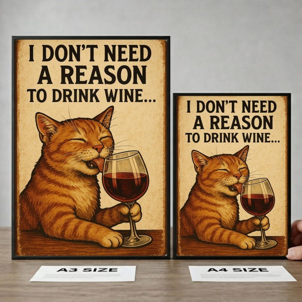 cat, bar and restaurant decoration - Vibes Districtcat, bar and restaurant decoration poster GoldVibes District