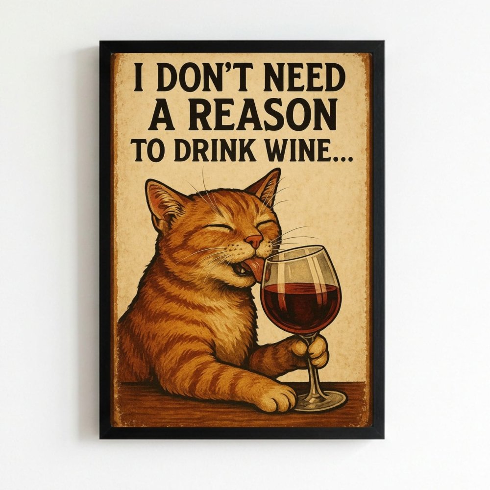 cat, bar and restaurant decoration - Vibes Districtcat, bar and restaurant decoration poster NeroVibes District