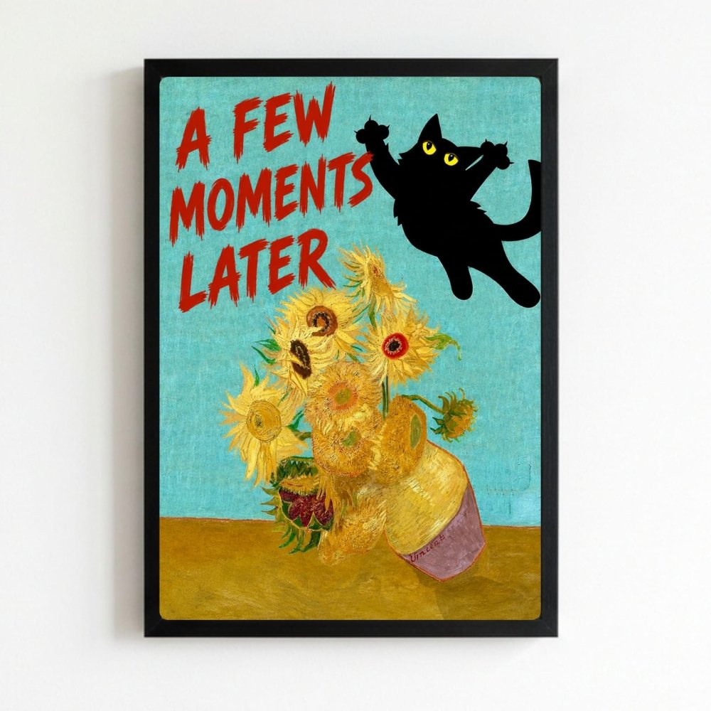 cat posters van gogh - Vibes Districtcat posters van gogh poster NeroVibes District