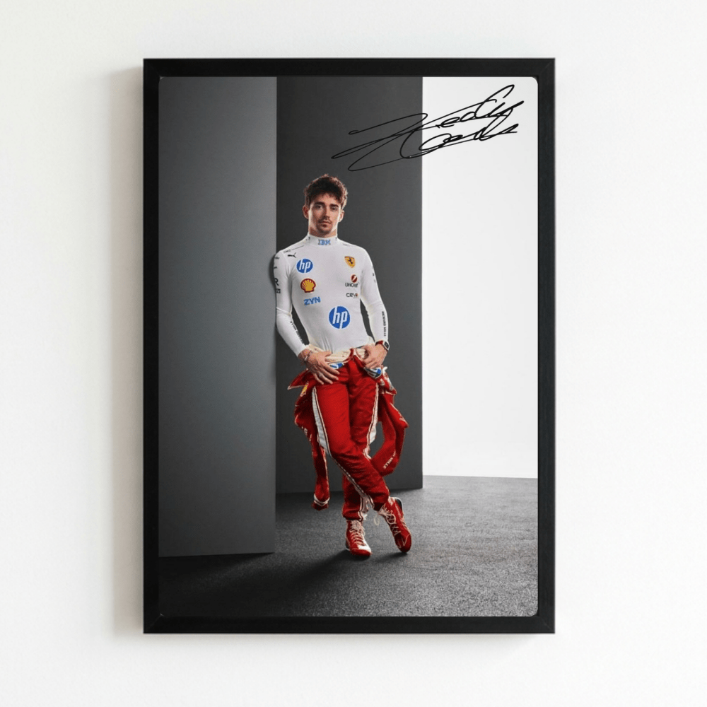 charles leclerc ferrari f1 - Vibes Districtcharles leclerc ferrari f1 poster NeroVibes District