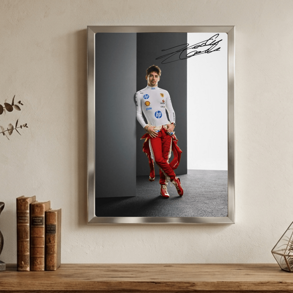 charles leclerc ferrari f1 - Vibes Districtcharles leclerc ferrari f1 poster GoldVibes District