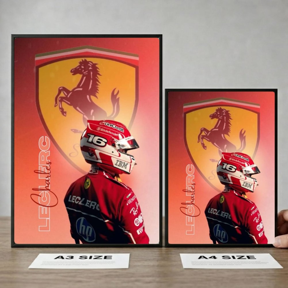 charles leclerc ferrari f1 - Vibes Districtcharles leclerc ferrari f1 poster NeroVibes District