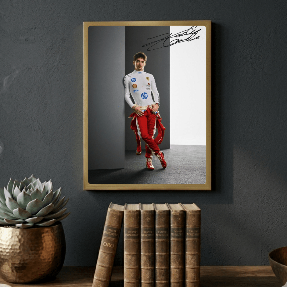 charles leclerc ferrari f1 - Vibes Districtcharles leclerc ferrari f1 poster GoldVibes District