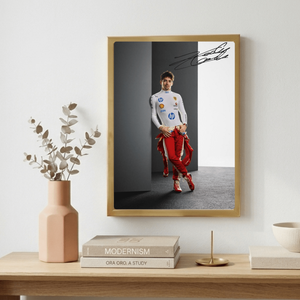 charles leclerc ferrari f1 - Vibes Districtcharles leclerc ferrari f1 poster GoldVibes District