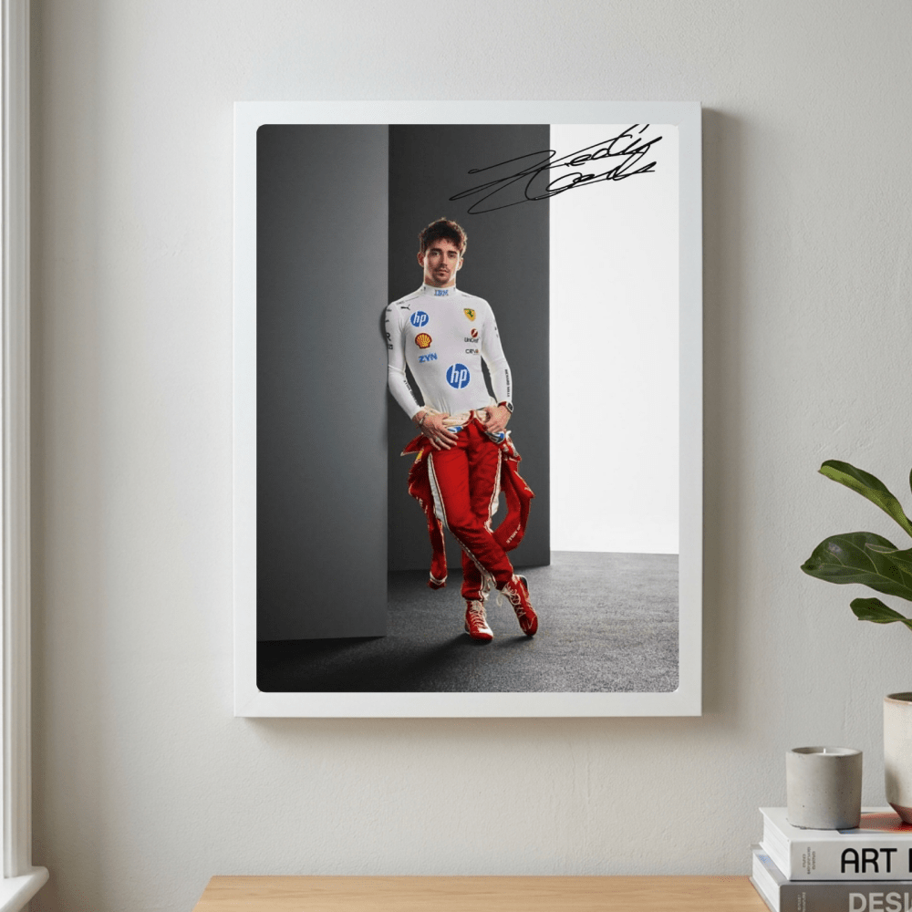 charles leclerc ferrari f1 - Vibes Districtcharles leclerc ferrari f1 poster GoldVibes District