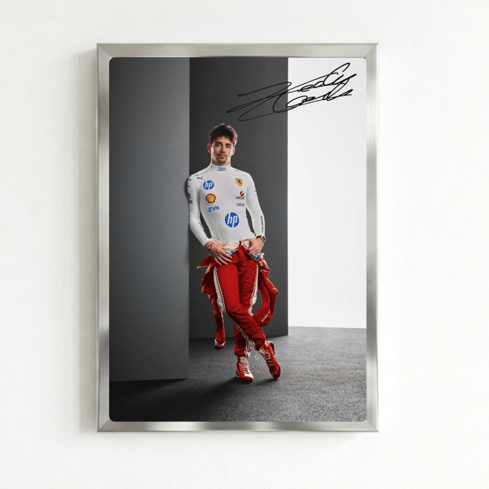 charles leclerc ferrari f1 - Vibes Districtcharles leclerc ferrari f1 poster SilverVibes District