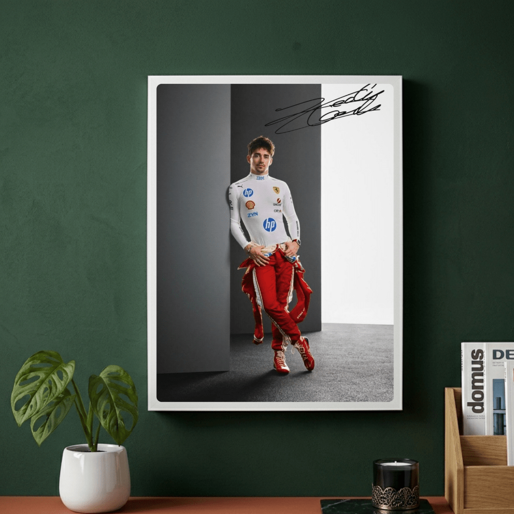 charles leclerc ferrari f1 - Vibes Districtcharles leclerc ferrari f1 poster GoldVibes District