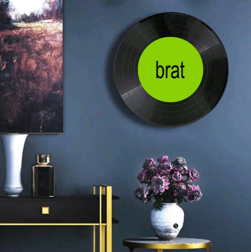 Charli XCX – Brat Decorative Wall Vinyl - Vibes DistrictCharli XCX – Brat Decorative Wall Vinyl Vinyl Vibes District