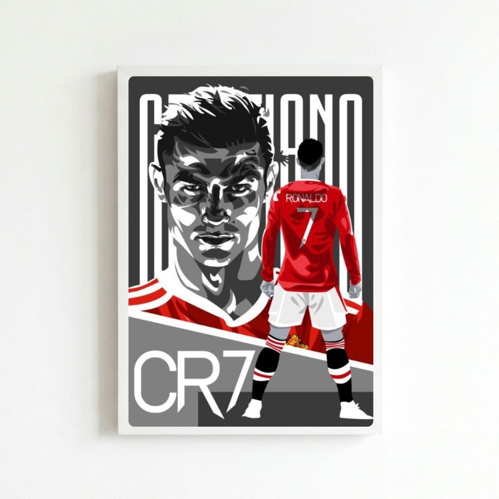 cr7, cristiano ronaldo - Vibes Districtcr7, cristiano ronaldo poster BiancoVibes District