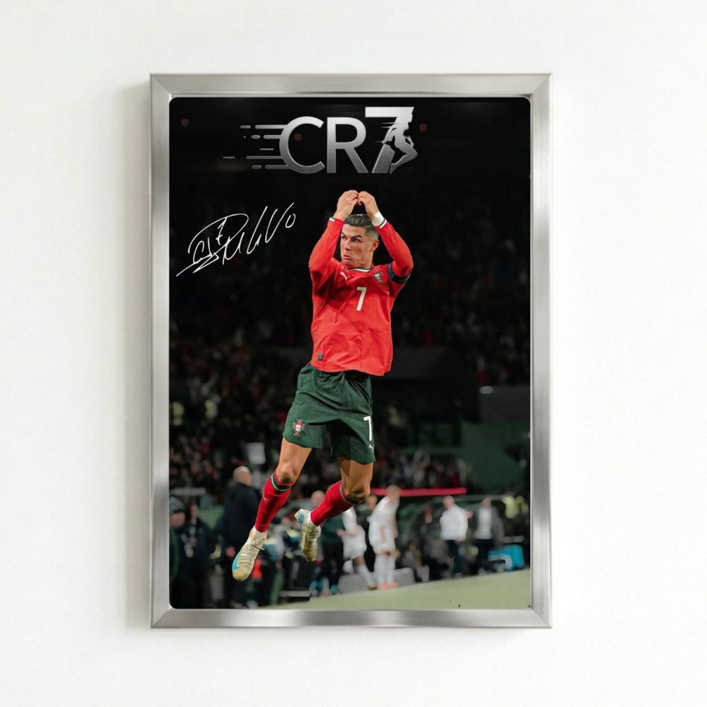 cr7, cristiano ronaldo - Vibes Districtcr7, cristiano ronaldo poster SilverVibes District