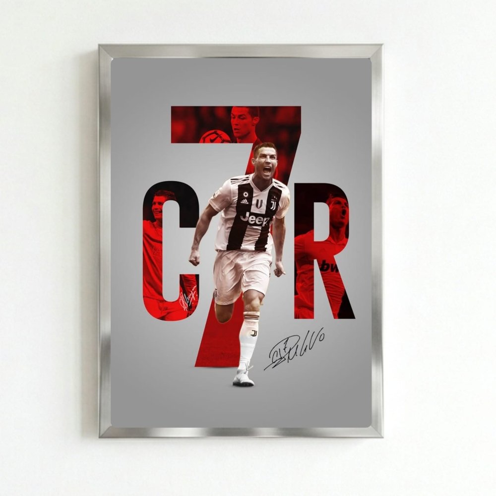 cr7, cristiano ronaldo - Vibes Districtcr7, cristiano ronaldo poster SilverVibes District