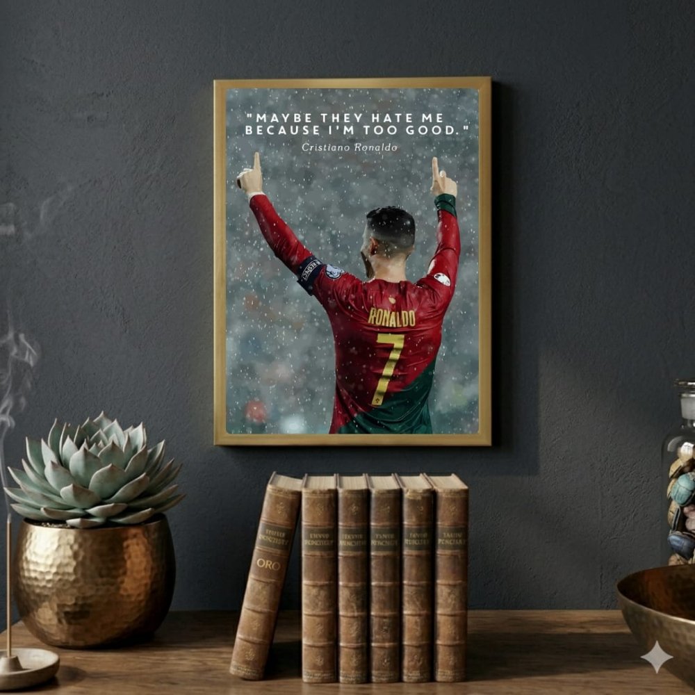 cr7, cristiano ronaldo - Vibes Districtcr7, cristiano ronaldo poster GoldVibes District