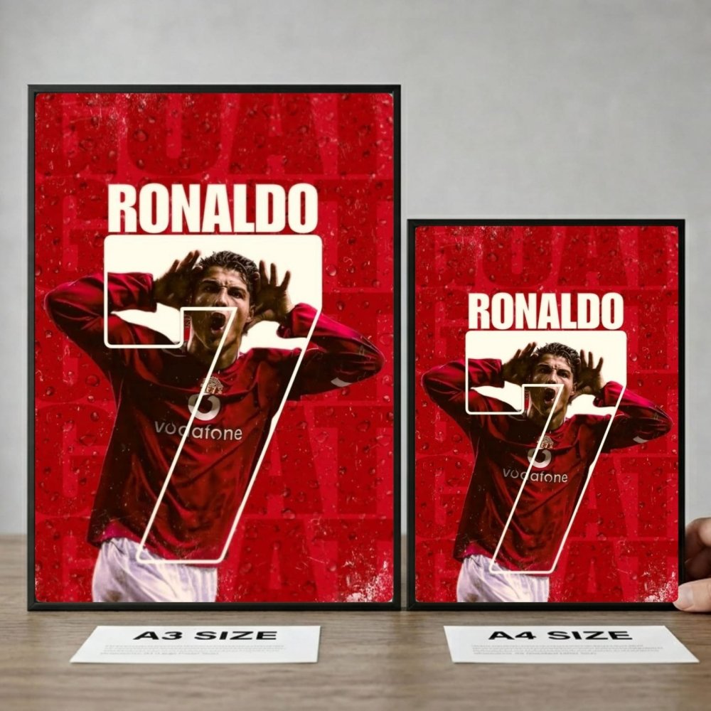 cr7, cristiano ronaldo - Vibes Districtcr7, cristiano ronaldo poster SilverVibes District