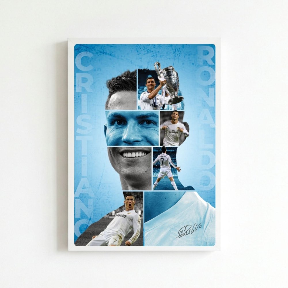 cr7, cristiano ronaldo - Vibes Districtcr7, cristiano ronaldo poster BiancoVibes District
