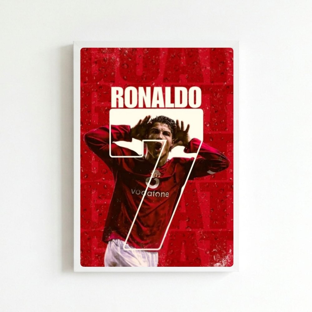 cr7, cristiano ronaldo - Vibes Districtcr7, cristiano ronaldo poster BiancoVibes District