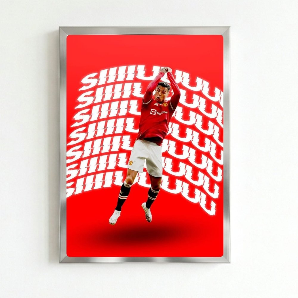 cr7, cristiano ronaldo - Vibes Districtcr7, cristiano ronaldo poster SilverVibes District