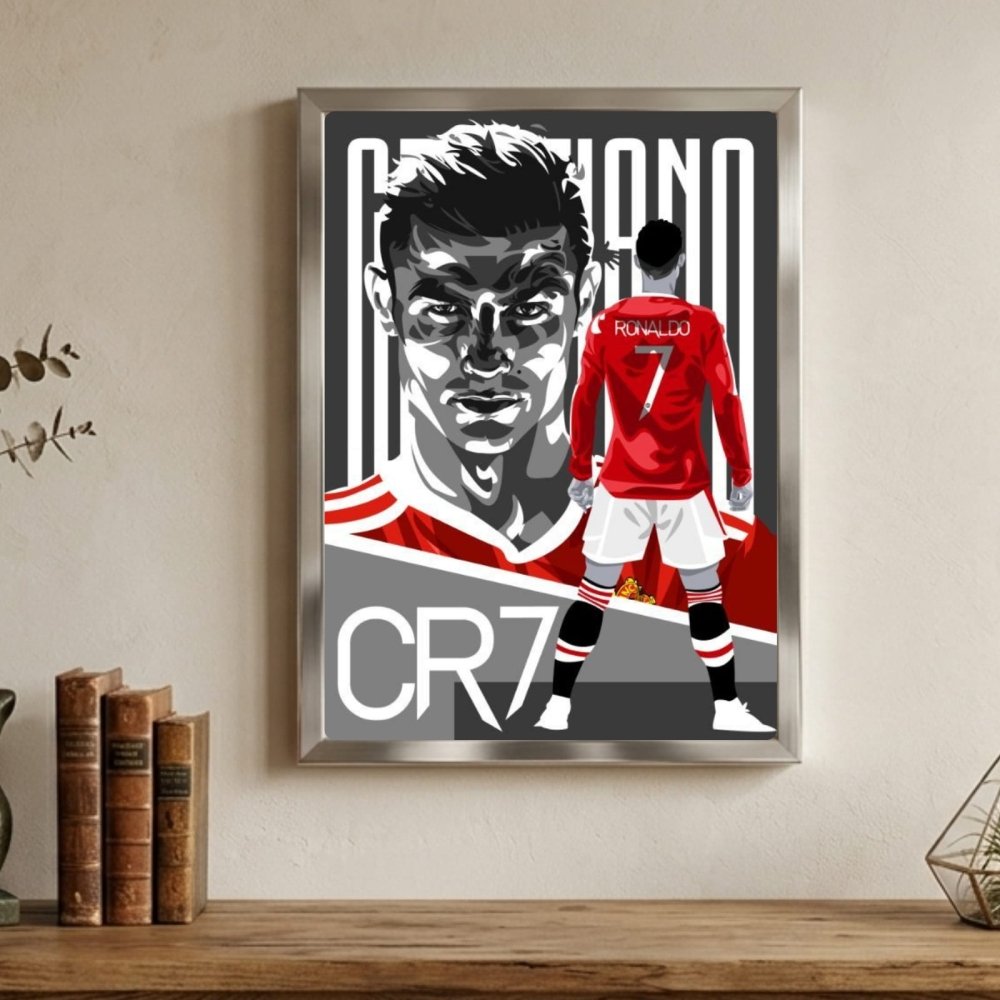 cr7, cristiano ronaldo - Vibes Districtcr7, cristiano ronaldo poster BiancoVibes District
