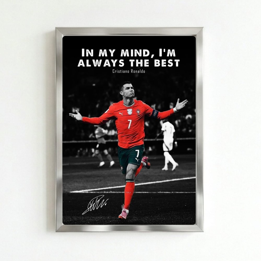 cr7, cristiano ronaldo - Vibes Districtcr7, cristiano ronaldo poster SilverVibes District