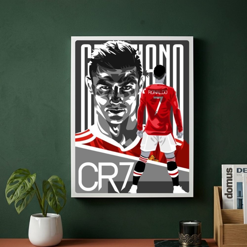 cr7, cristiano ronaldo - Vibes Districtcr7, cristiano ronaldo poster BiancoVibes District