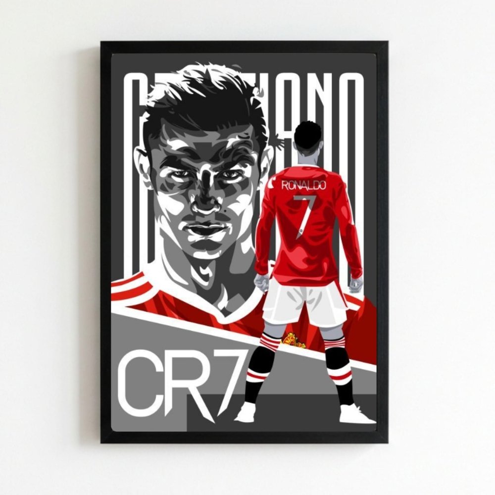 cr7, cristiano ronaldo - Vibes Districtcr7, cristiano ronaldo poster NeroVibes District