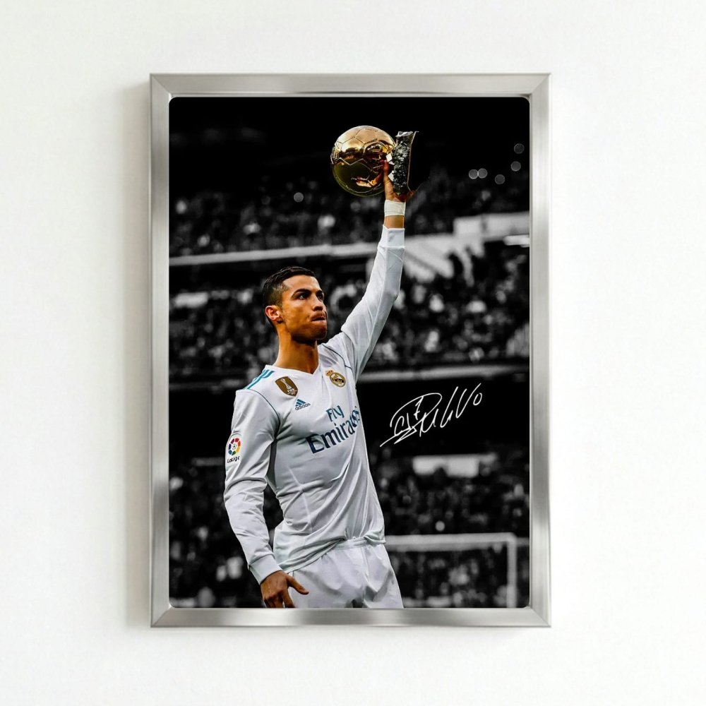 cr7, cristiano ronaldo - Vibes Districtcr7, cristiano ronaldo poster SilverVibes District
