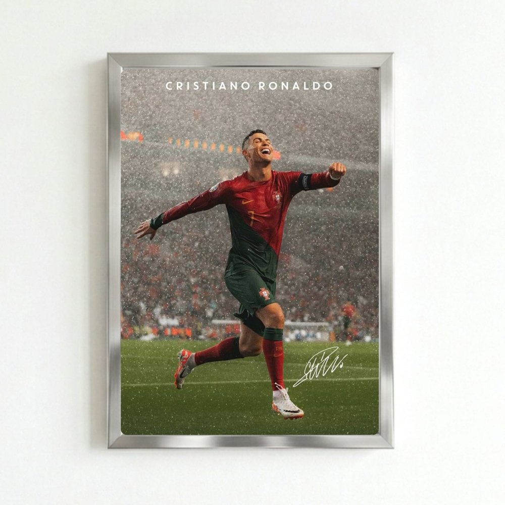 cr7, cristiano ronaldo - Vibes Districtcr7, cristiano ronaldo poster SilverVibes District