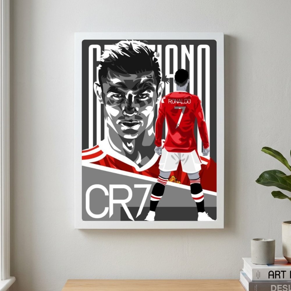 cr7, cristiano ronaldo - Vibes Districtcr7, cristiano ronaldo poster BiancoVibes District