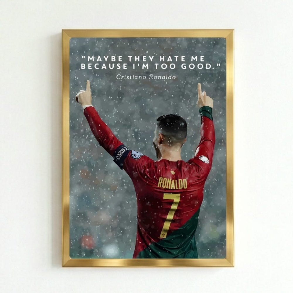 cr7, cristiano ronaldo - Vibes Districtcr7, cristiano ronaldo poster GoldVibes District