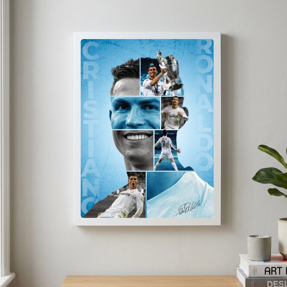 cr7, cristiano ronaldo - Vibes Districtcr7, cristiano ronaldo poster SilverVibes District