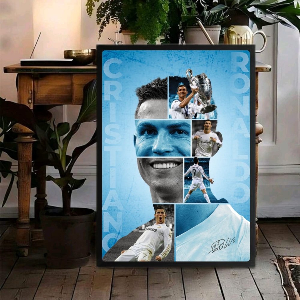 cr7, cristiano ronaldo - Vibes Districtcr7, cristiano ronaldo poster SilverVibes District