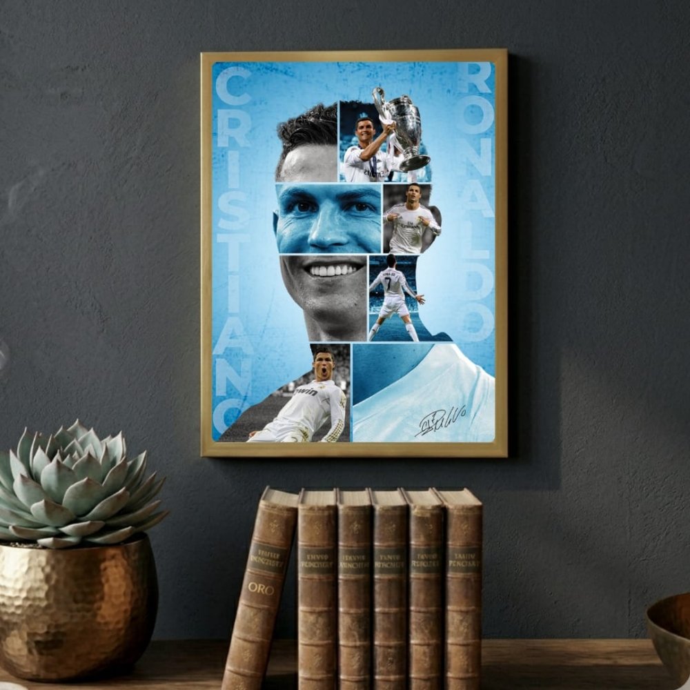 cr7, cristiano ronaldo - Vibes Districtcr7, cristiano ronaldo poster SilverVibes District