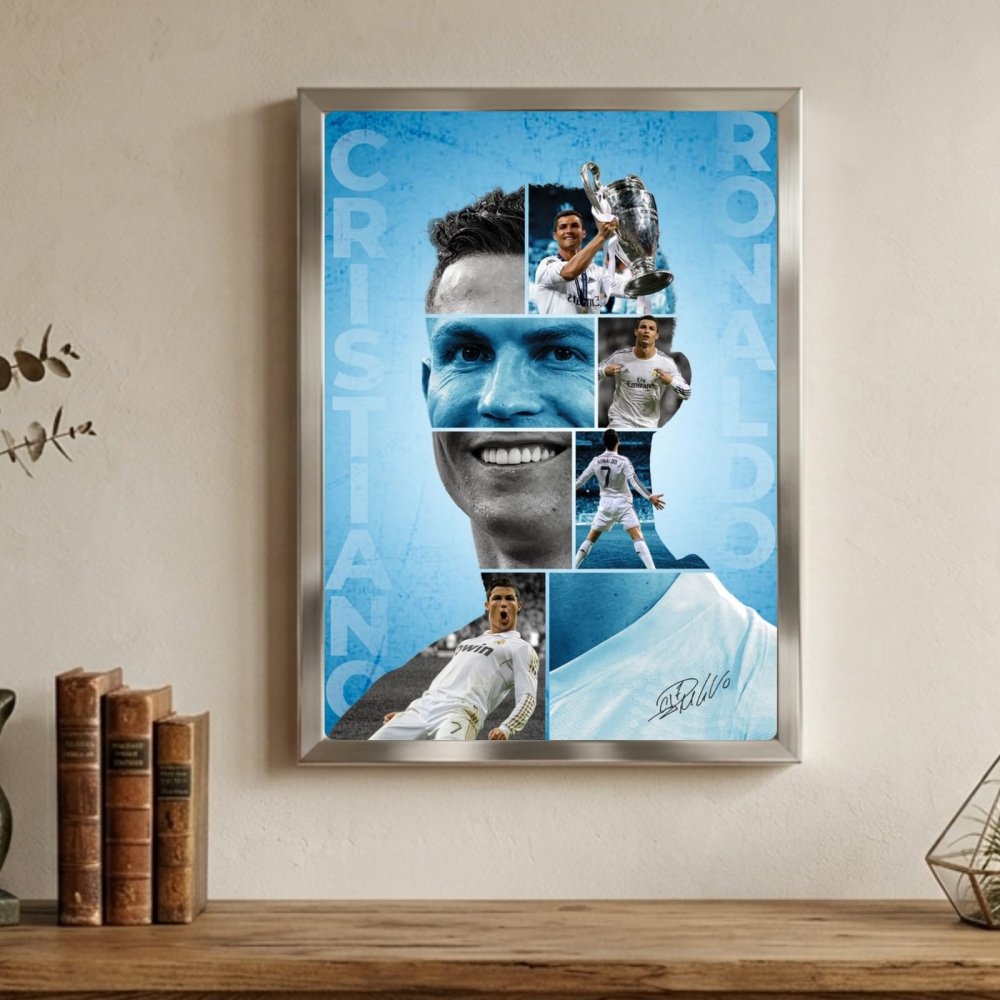 cr7, cristiano ronaldo - Vibes Districtcr7, cristiano ronaldo poster SilverVibes District