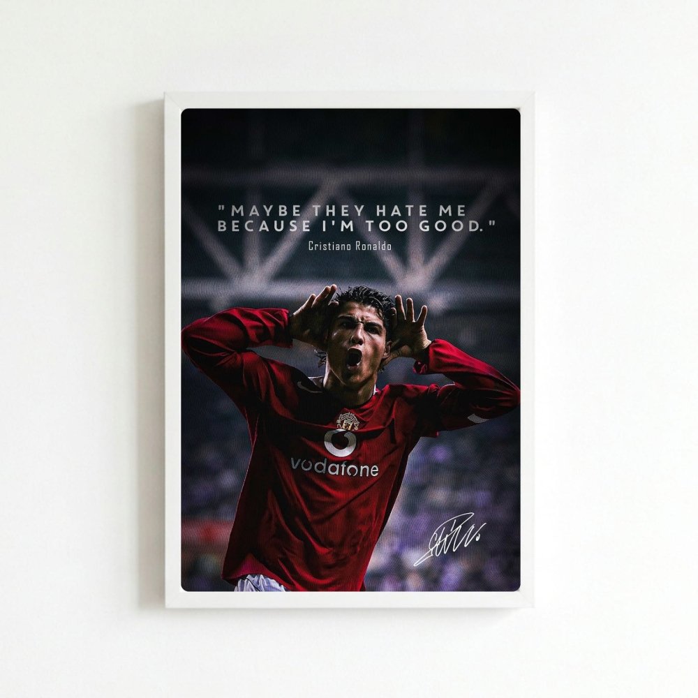 cr7, cristiano ronaldo - Vibes Districtcr7, cristiano ronaldo poster BiancoVibes District