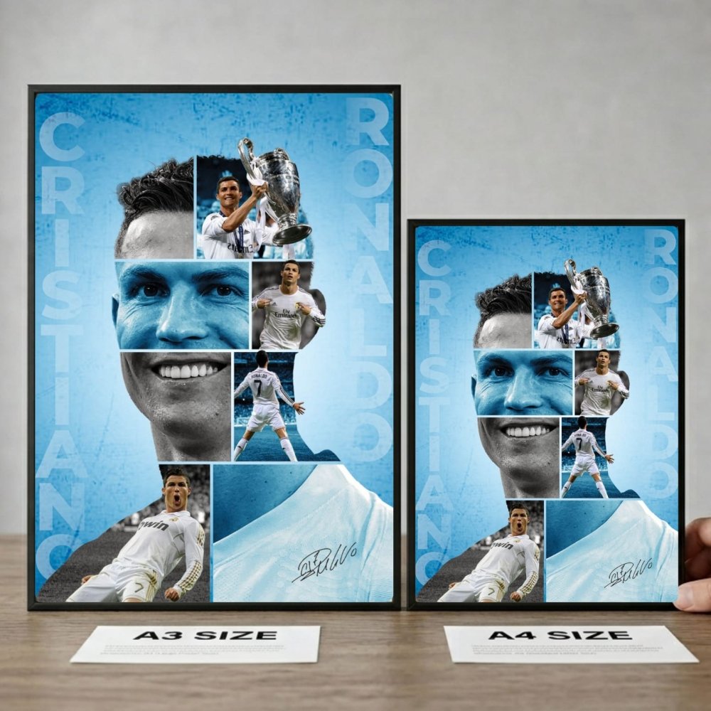 cr7, cristiano ronaldo - Vibes Districtcr7, cristiano ronaldo poster SilverVibes District