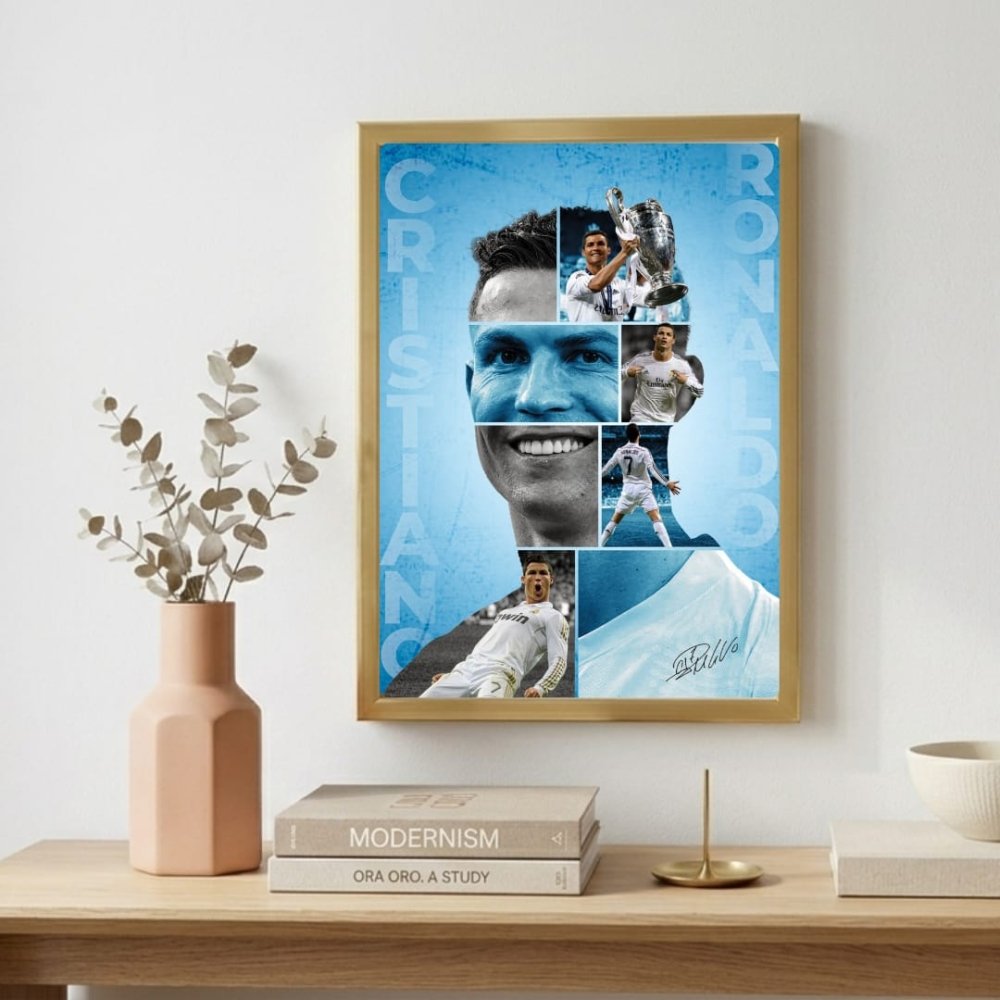 cr7, cristiano ronaldo - Vibes Districtcr7, cristiano ronaldo poster SilverVibes District