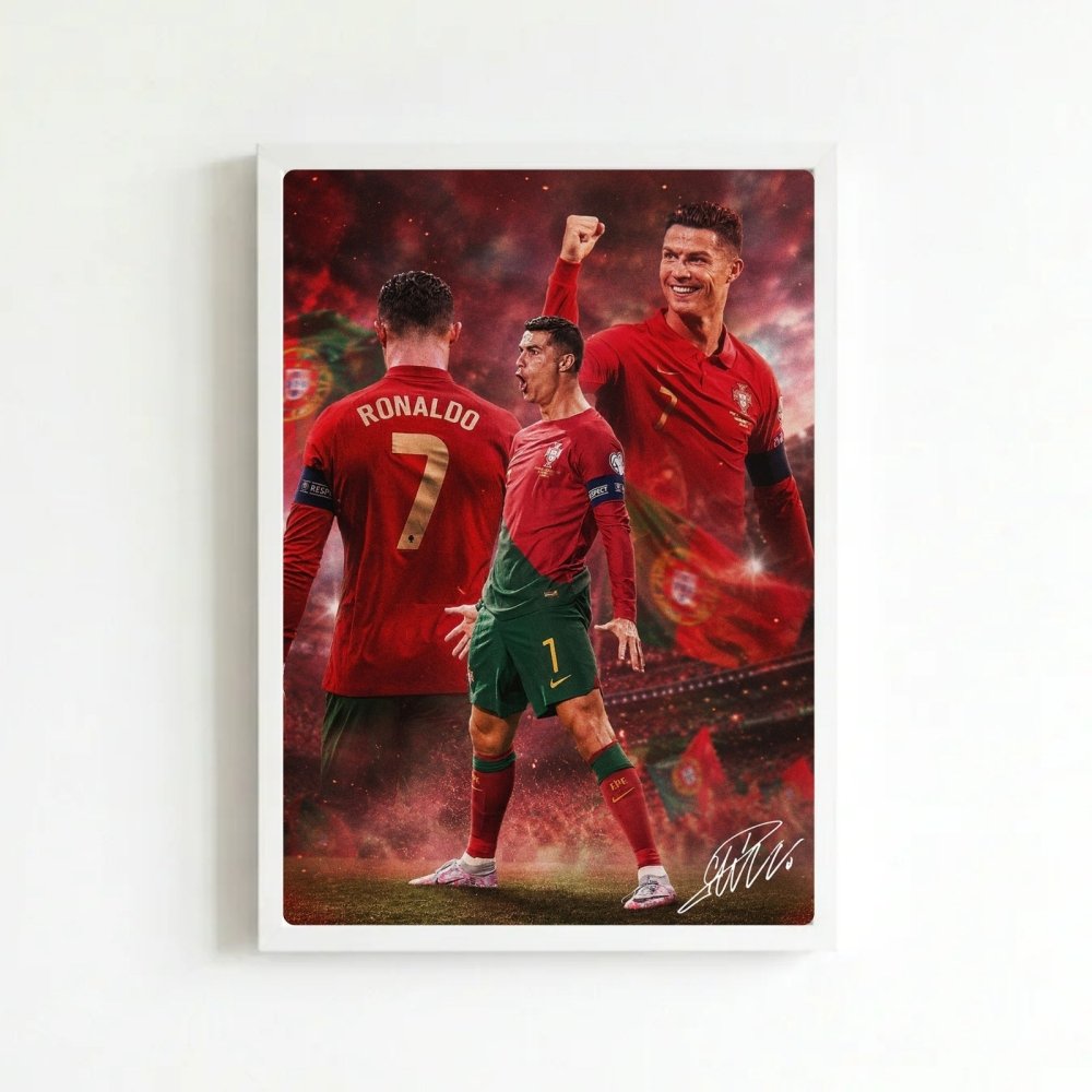 cr7, cristiano ronaldo - Vibes Districtcr7, cristiano ronaldo poster BiancoVibes District