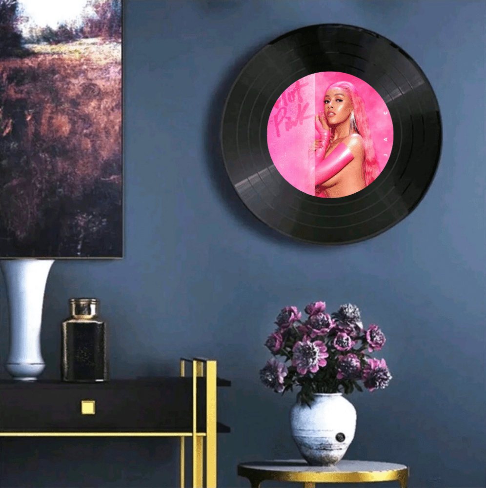 Doja Cat – Hot Pink Decorative Wall Vinyl - Vibes DistrictDoja Cat – Hot Pink Decorative Wall Vinyl Vinyl Vibes District