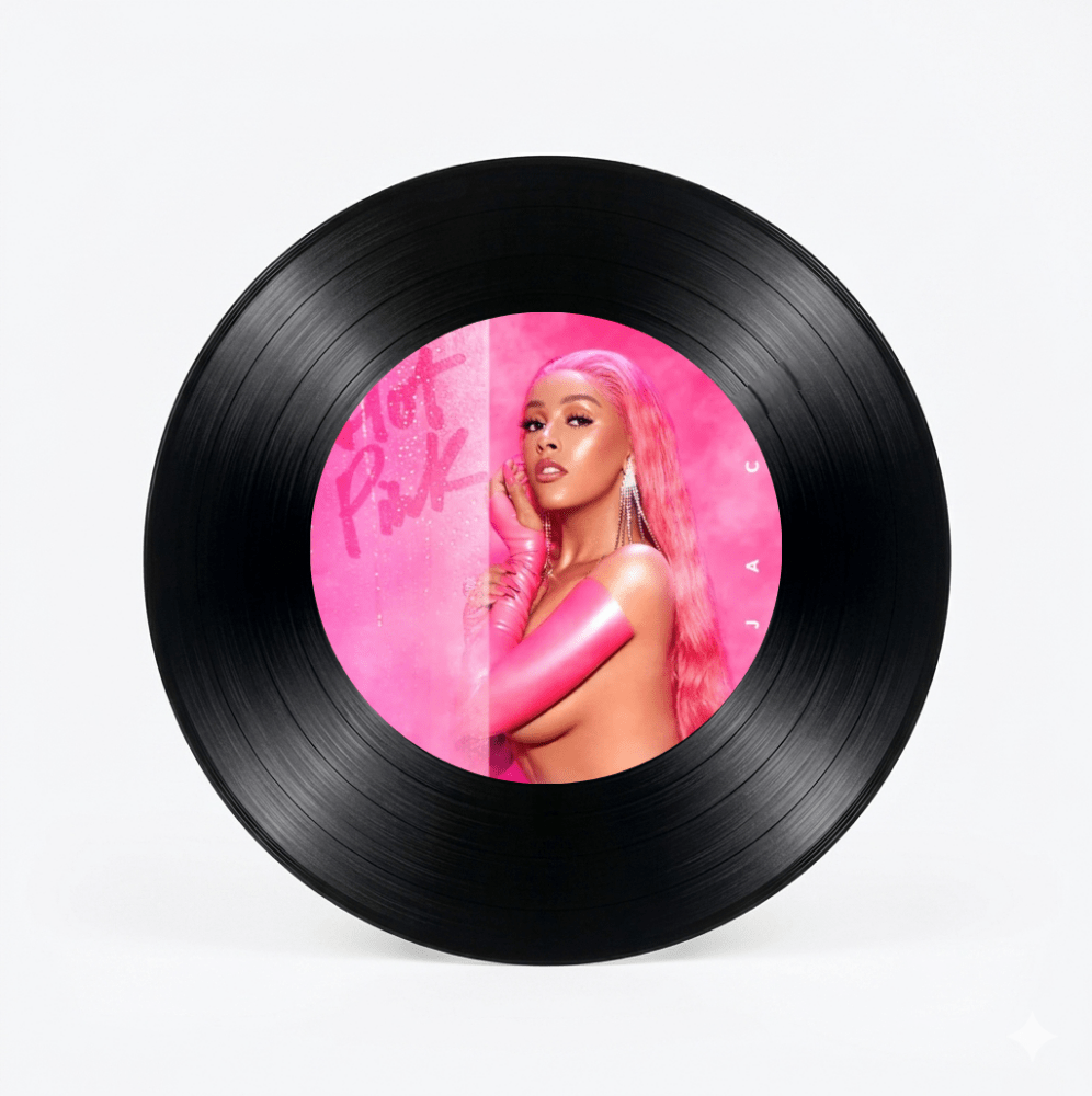 Doja Cat – Hot Pink Decorative Wall Vinyl - Vibes DistrictDoja Cat – Hot Pink Decorative Wall Vinyl Vinyl Vibes District
