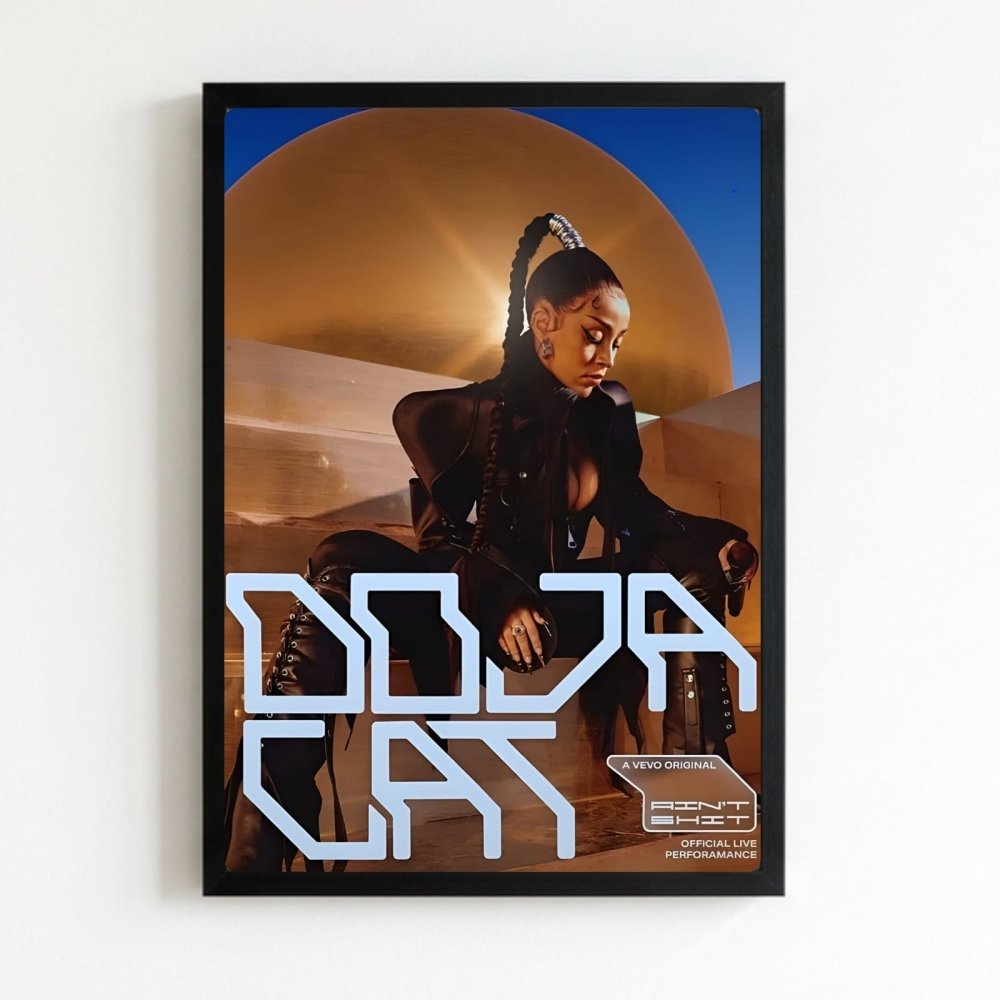 Doja Cat Poster with Frame - Vibes DistrictDoja Cat Poster with Frame poster NeroVibes District
