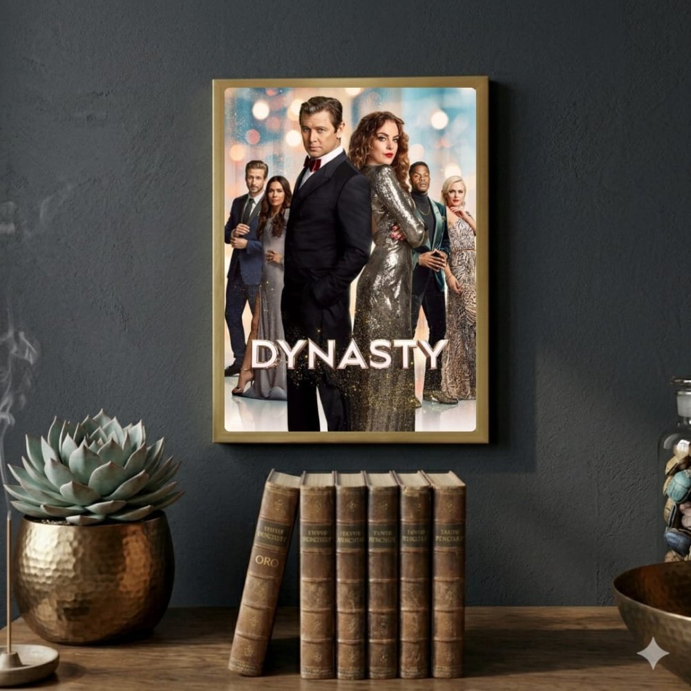 Dynasty - Vibes DistrictDynasty poster GoldVibes District