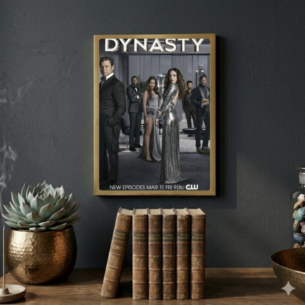 Dynasty - Vibes DistrictDynasty poster GoldVibes District