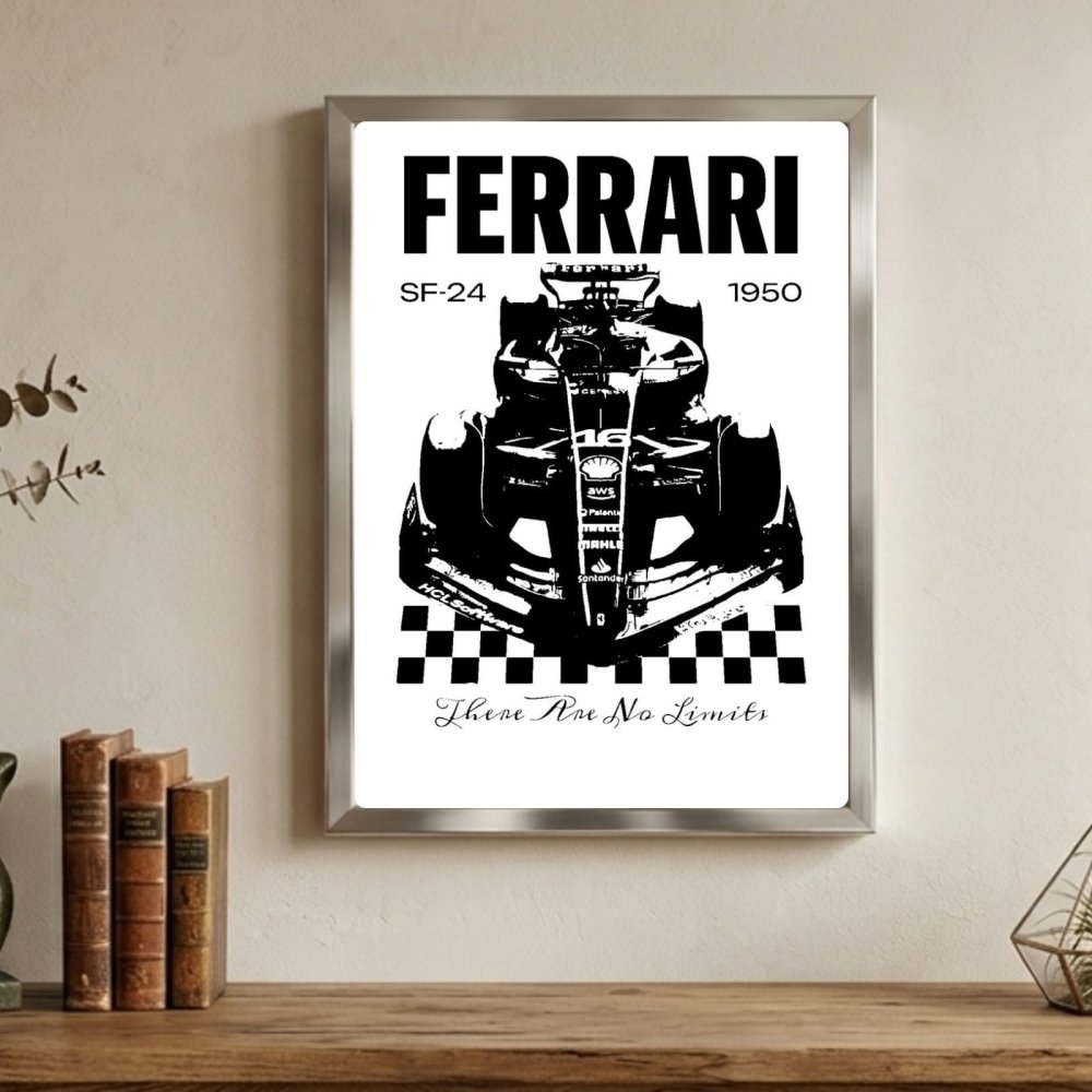 f1 poster - Vibes Districtf1 poster poster BiancoVibes District
