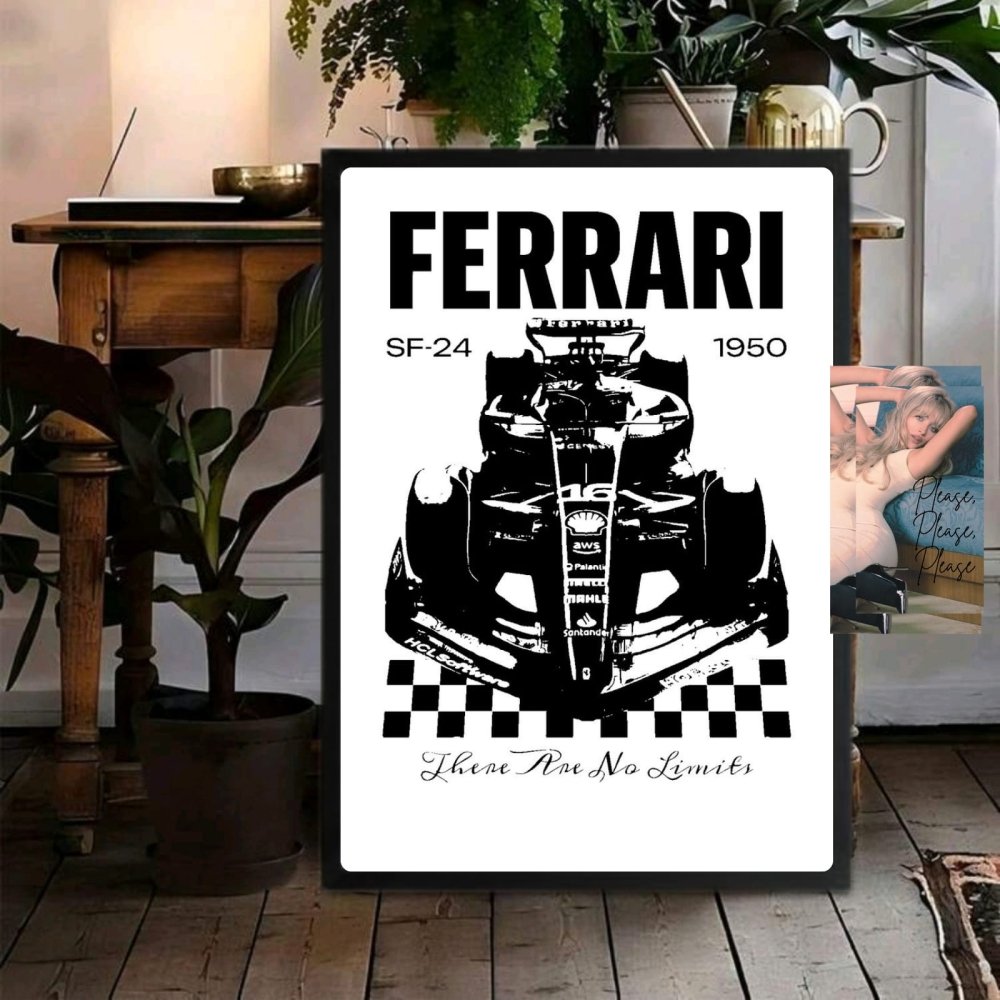 f1 poster - Vibes Districtf1 poster poster BiancoVibes District