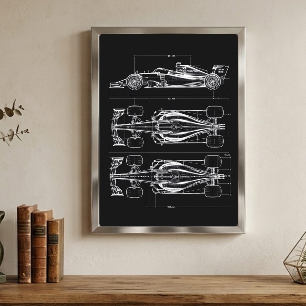 f1 poster - Vibes Districtf1 poster poster SilverVibes District