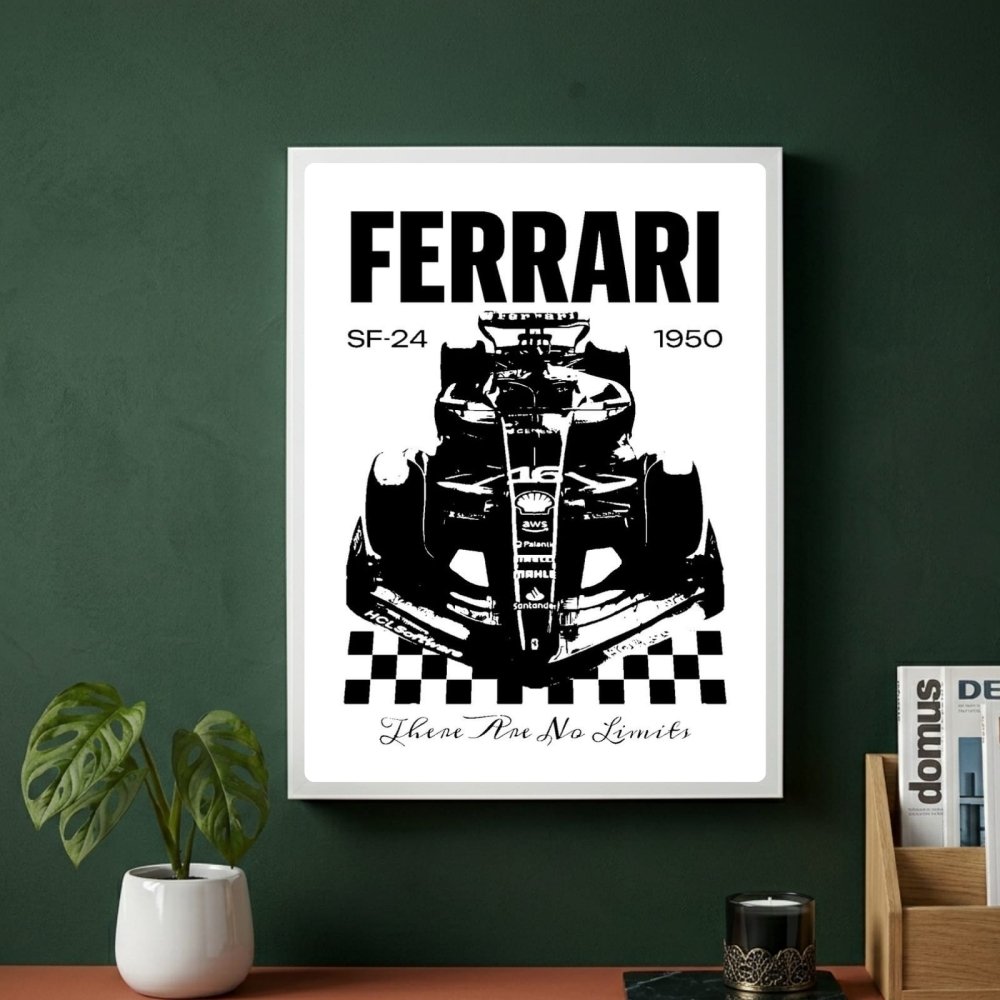 f1 poster - Vibes Districtf1 poster poster BiancoVibes District