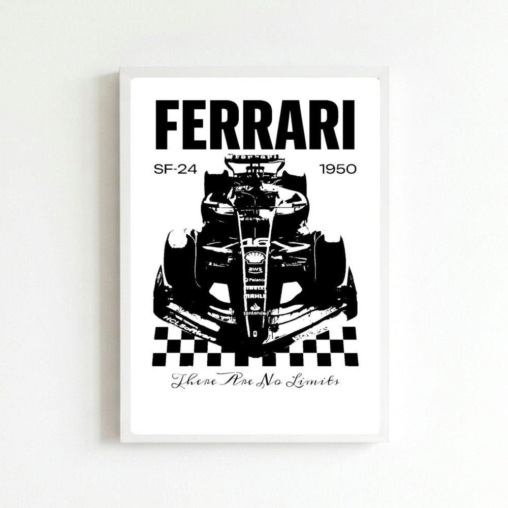 f1 poster - Vibes Districtf1 poster poster BiancoVibes District