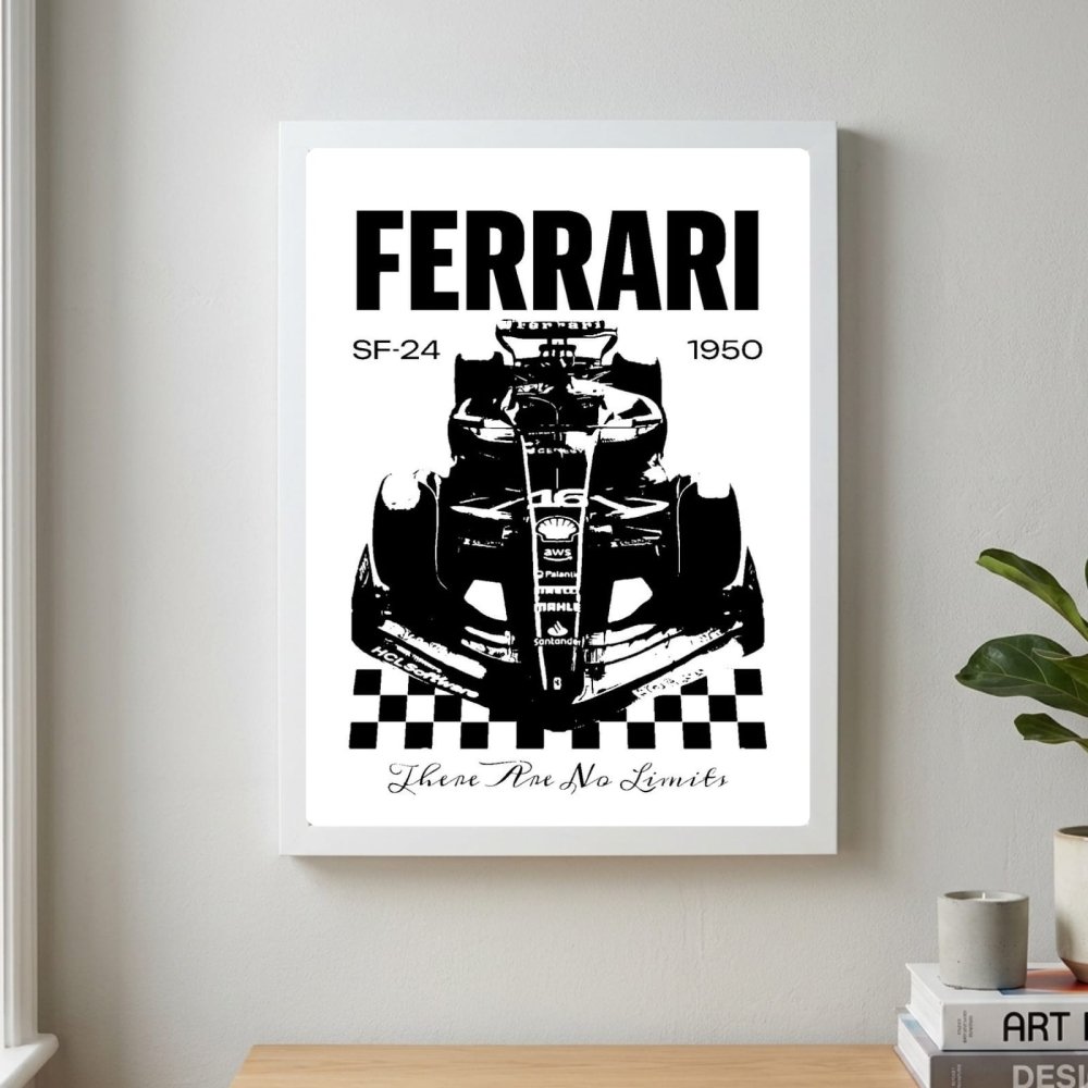 f1 poster - Vibes Districtf1 poster poster BiancoVibes District