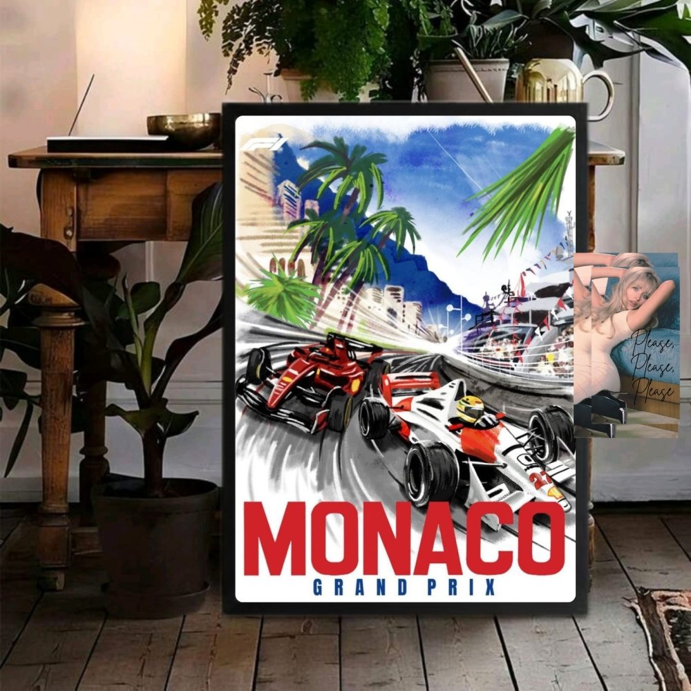 f1 poster monaco gp - Vibes Districtf1 poster monaco gp poster BiancoVibes District