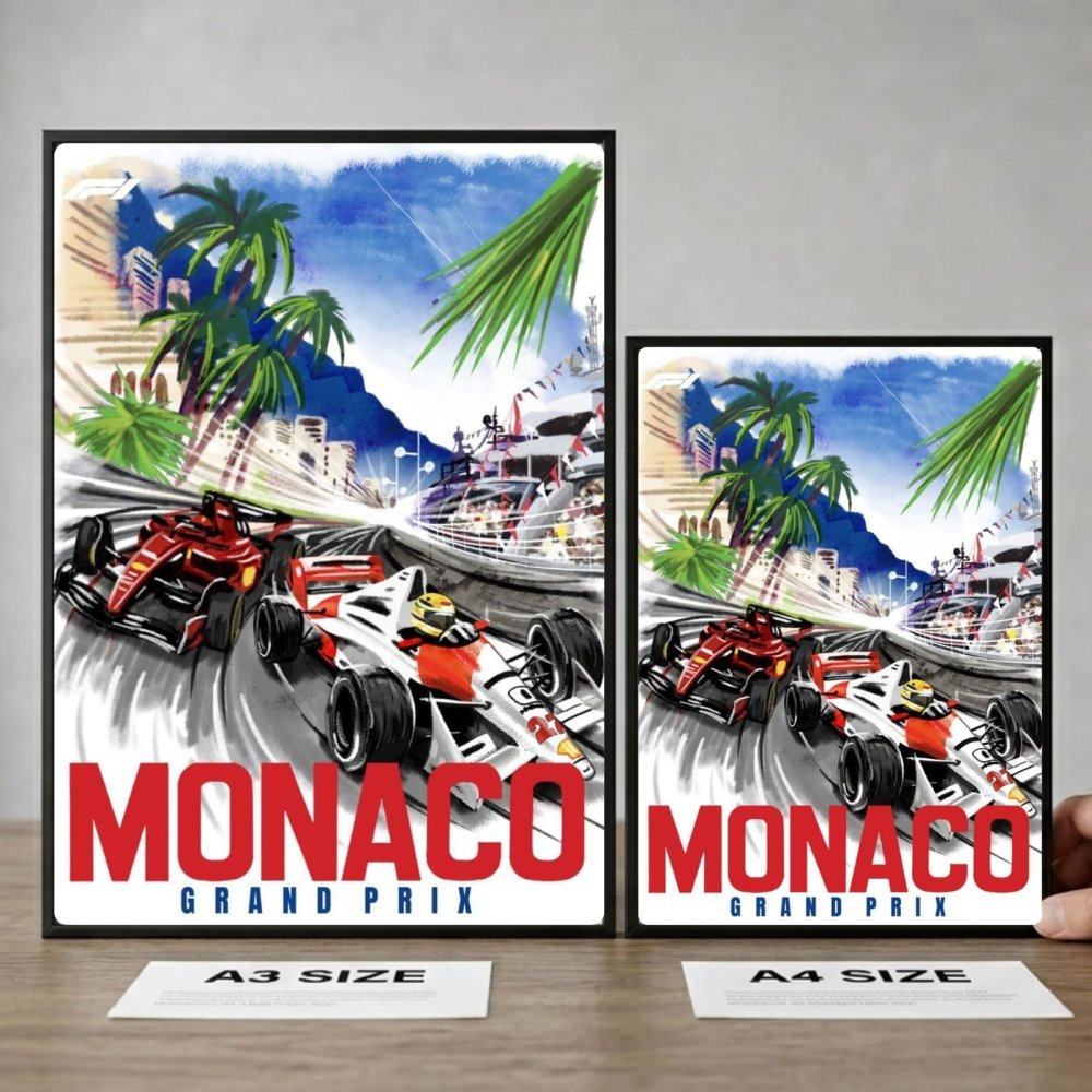 f1 poster monaco gp - Vibes Districtf1 poster monaco gp poster BiancoVibes District